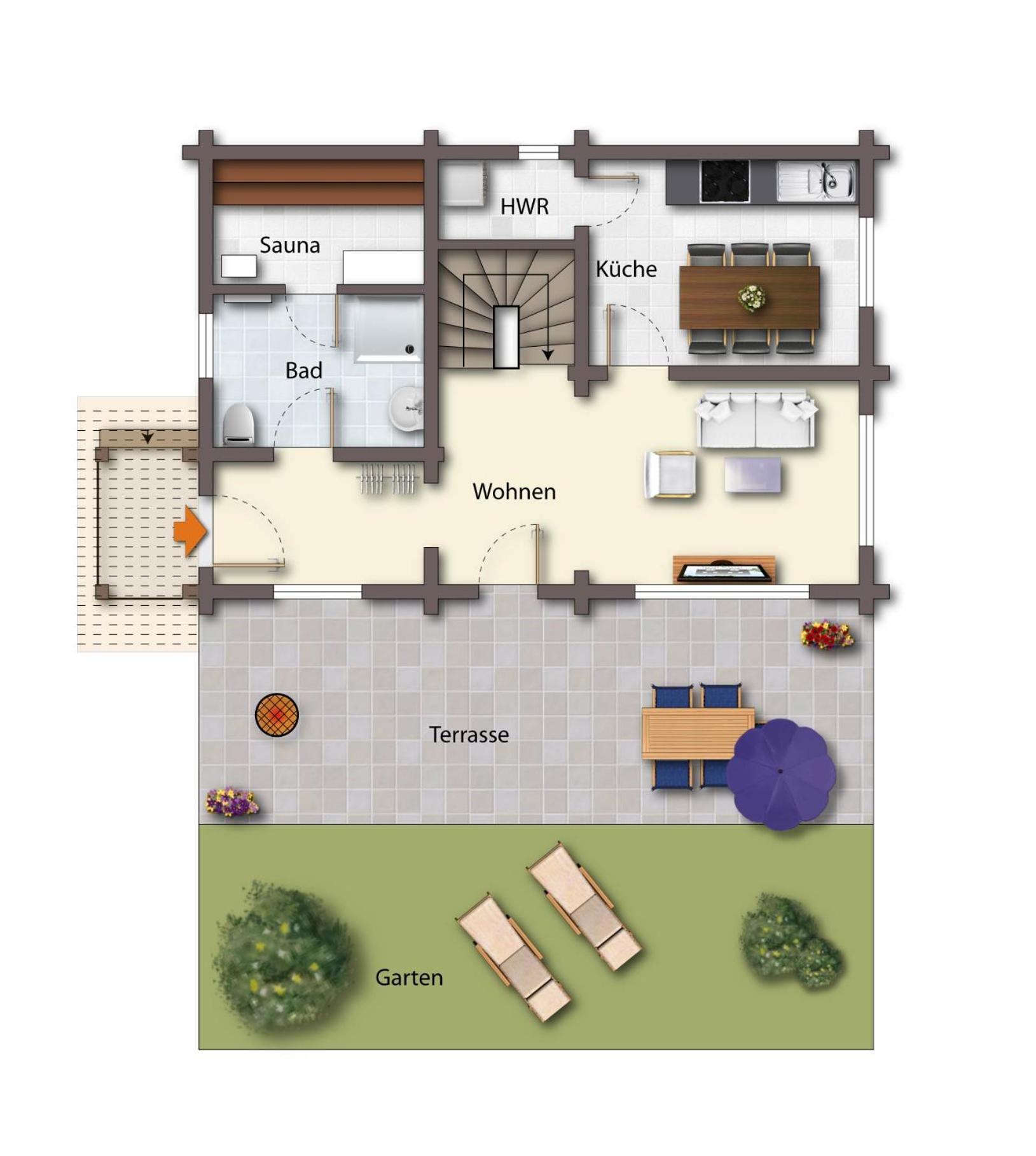 Blockhausferien Ruegen - Meerblick Holiday home *